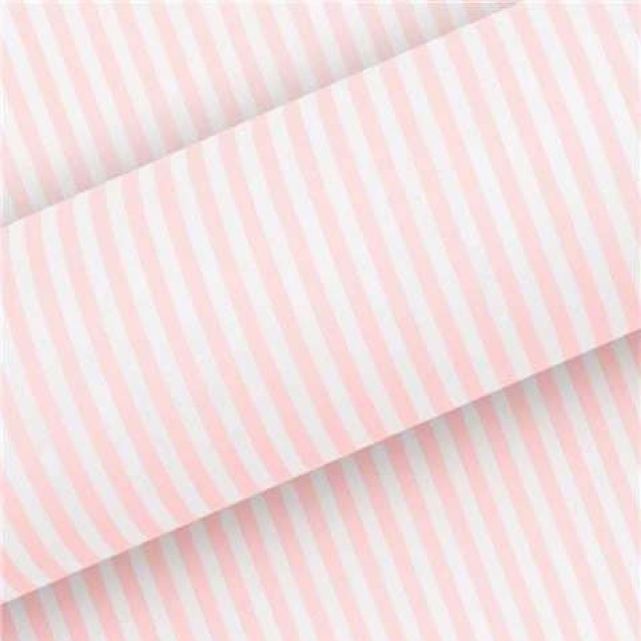 Gift Wrapping & Cards * | Vandoros Wrapping Paper Candy Pink/White 76Cm X 2.5M