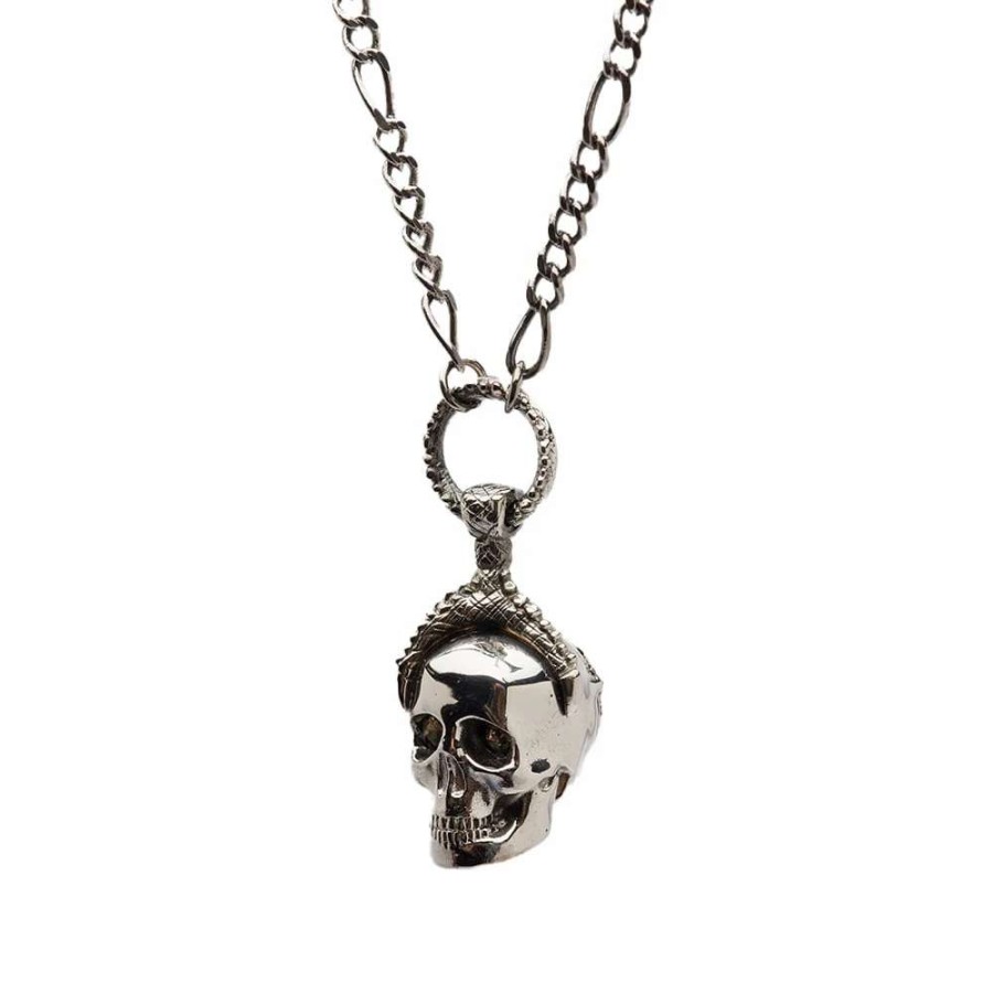 Accessories * | Alexander Mcqueen Swarovski Skull Pendant