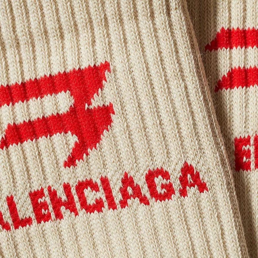 Accessories * | Balenciaga Sports Logo Sock