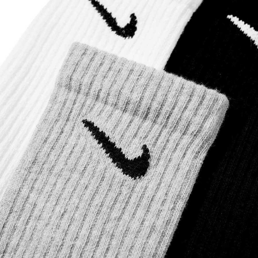 Accessories * | Nike Cotton Cushion Crew Sock 3 Pack