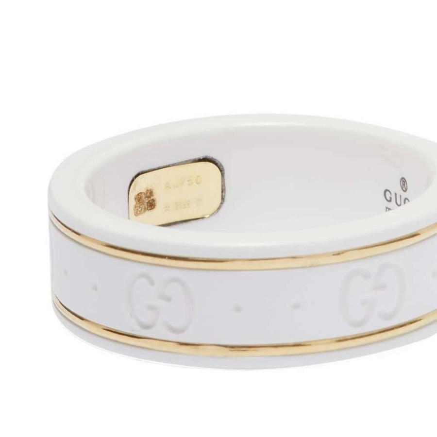 Accessories * | Gucci Jewellery Gucci Icon Band Ring