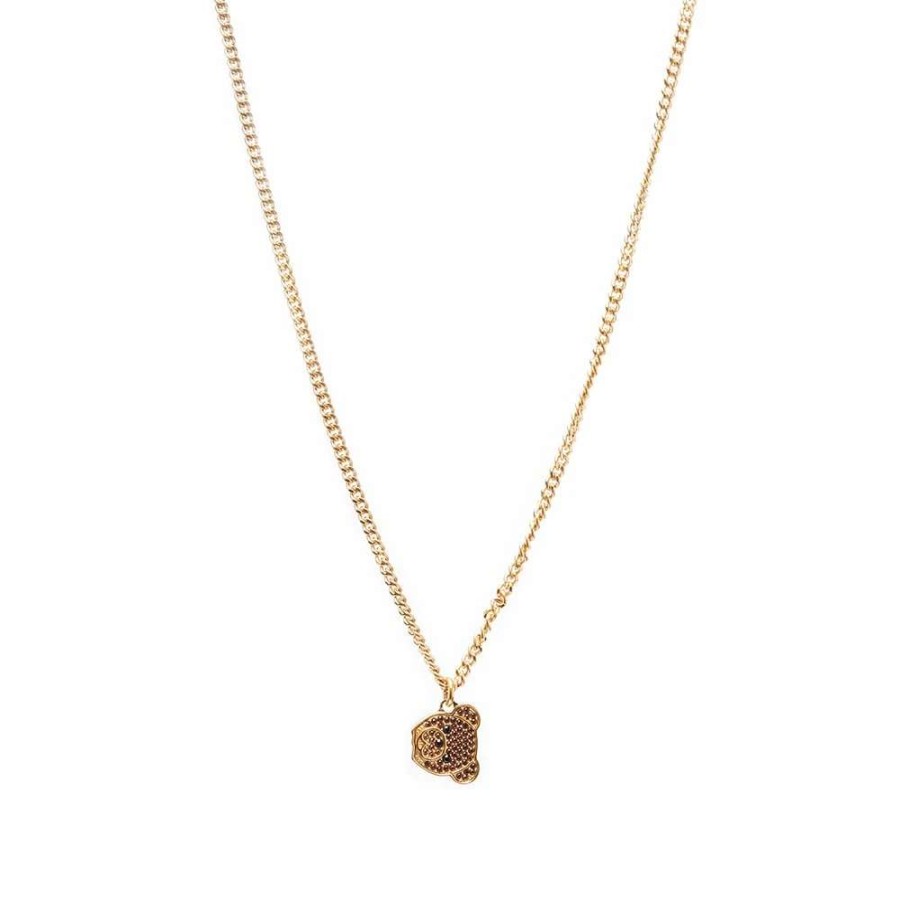 Accessories * | Palm Angels Bear Head Necklace