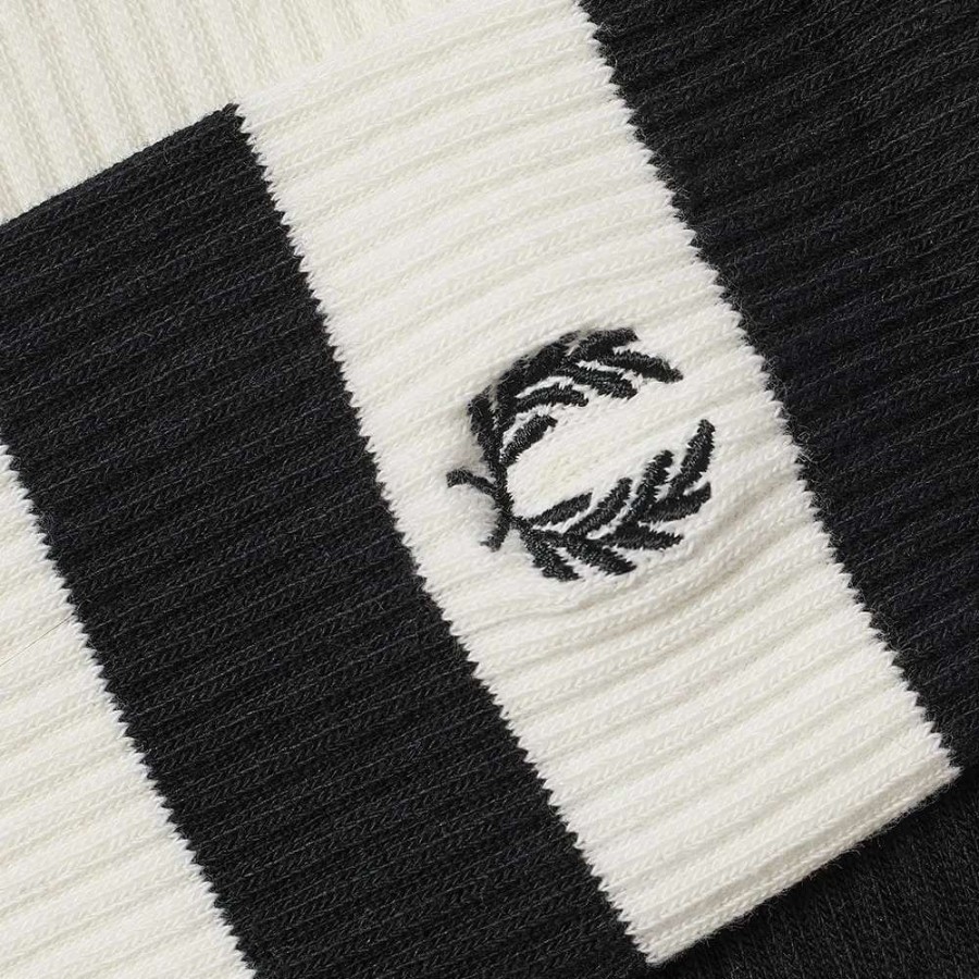 Accessories * | Fred Perry Authentic Fred Perry Twin Tipped Sock