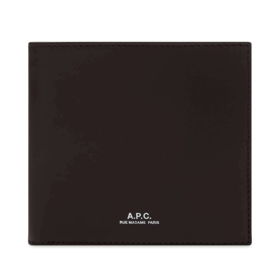 Accessories * | A.P.C. New London Billfold Wallet