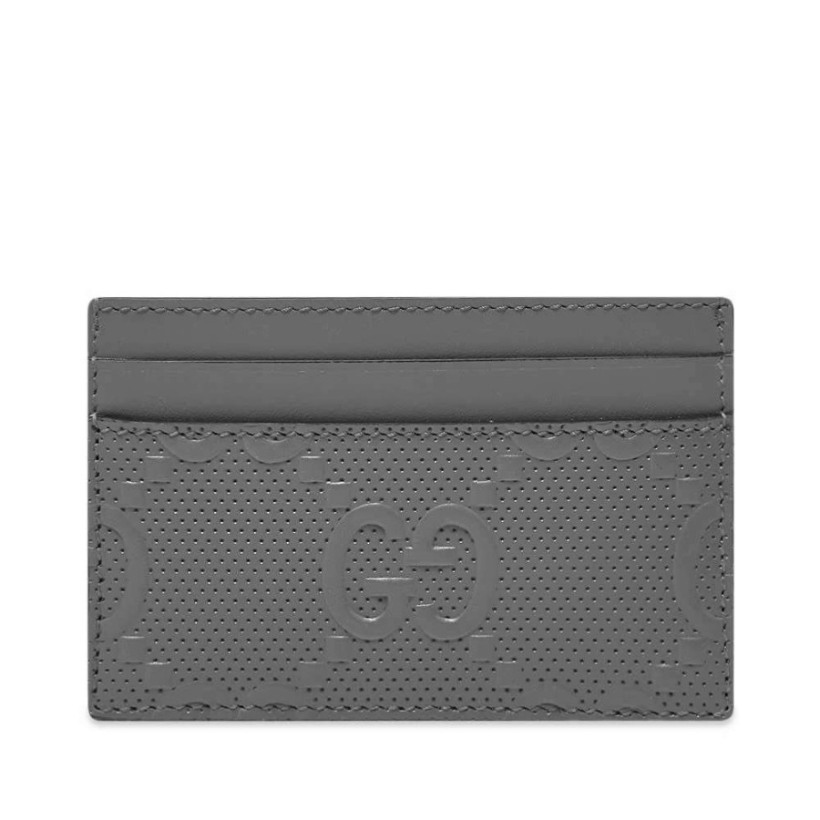 Accessories * | Gucci Gg Embossed Card Holder