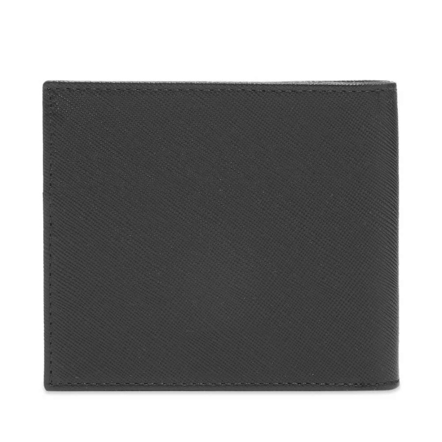 Accessories * | A.P.C. Aly Textured Billfold Wallet