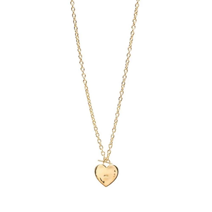 Accessories * | A.P.C. Heart Logo Necklace