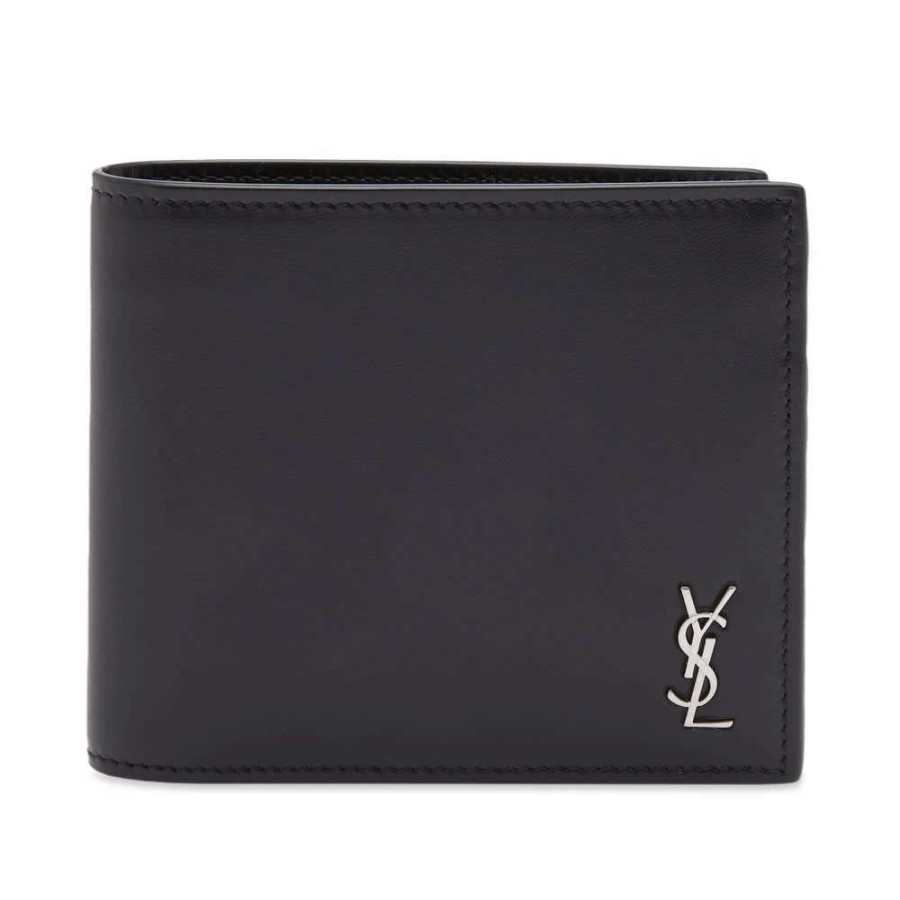 Accessories * | Saint Laurent Tiny Monogram East West Wallet