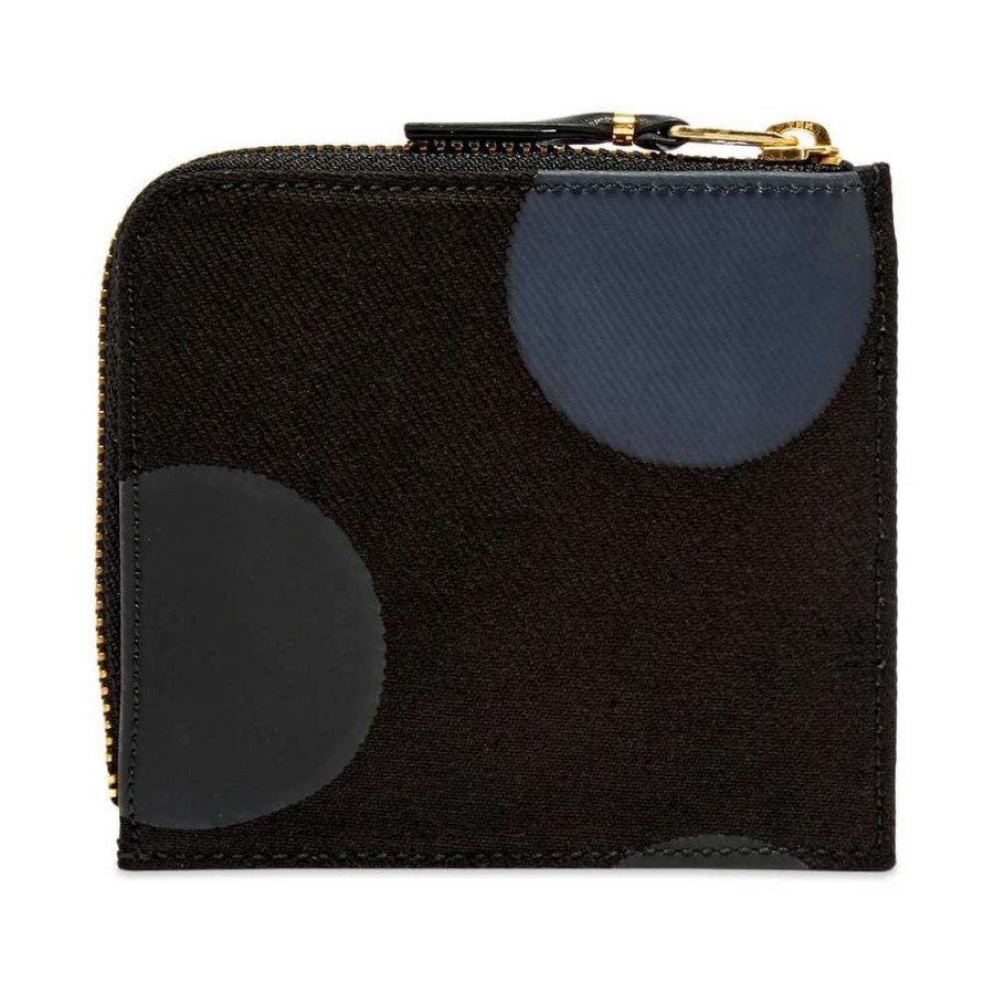 Accessories * | Comme Des Garcons Wallet Comme Des Garcons Sa3100Rd Rubber Dot Wallet