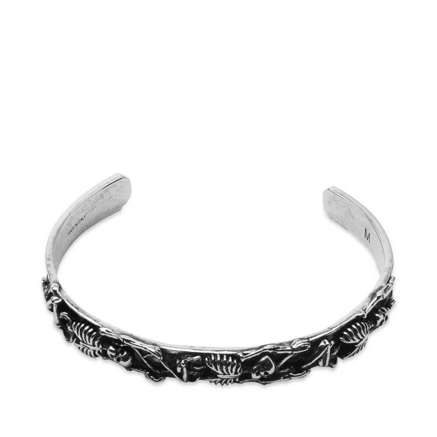 Accessories * | Alexander Mcqueen Dancing Skeleton Bracelet