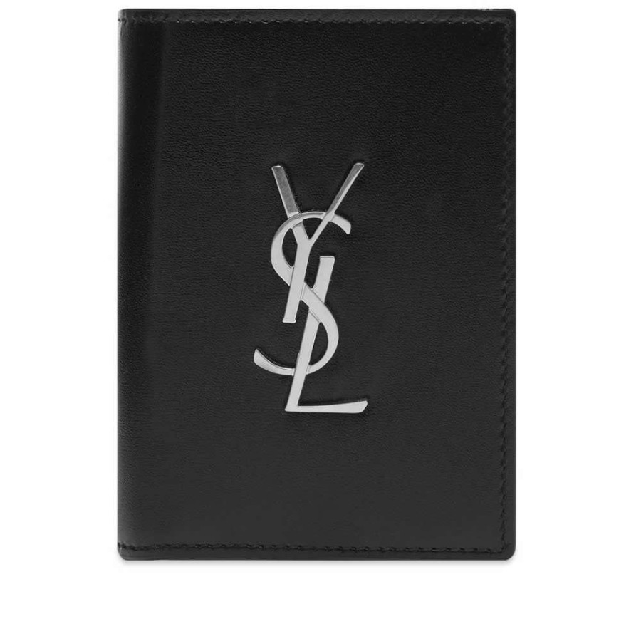 Accessories * | Saint Laurent Ysl Large Logo Billfold Wallet