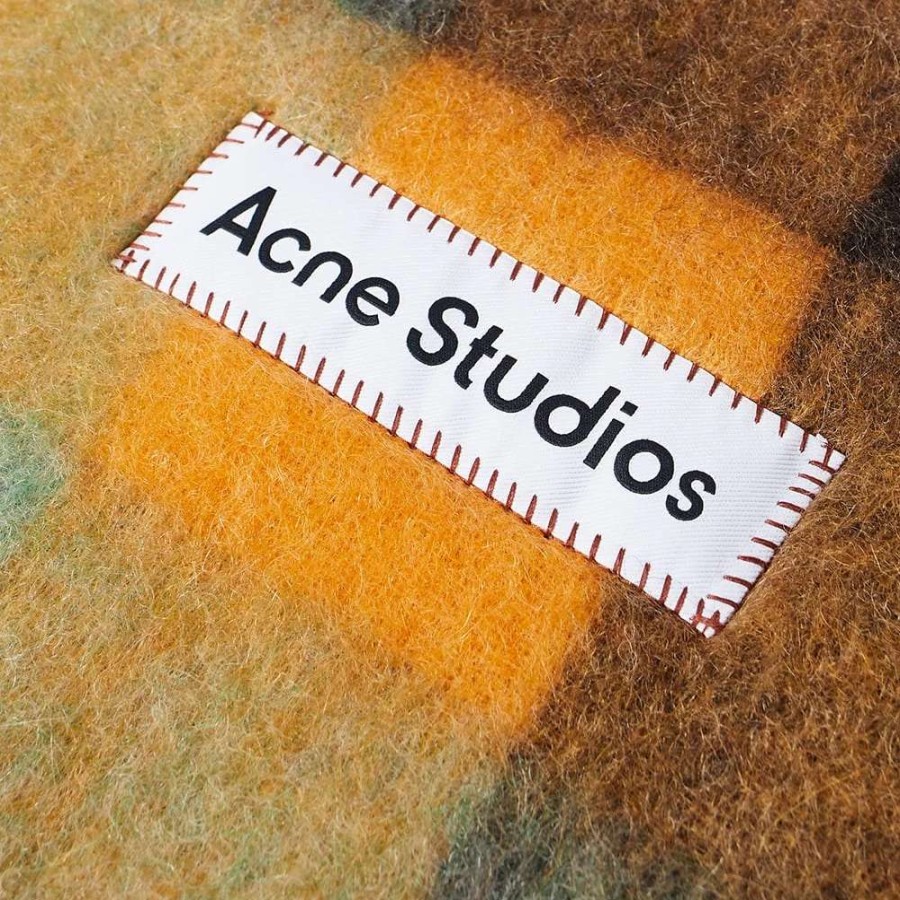 Accessories * | Acne Studios Vally Check Scarf