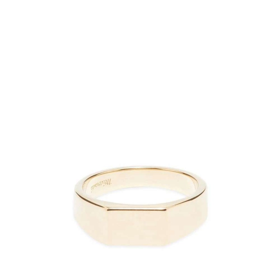 Accessories * | Miansai Geo Signet Ring