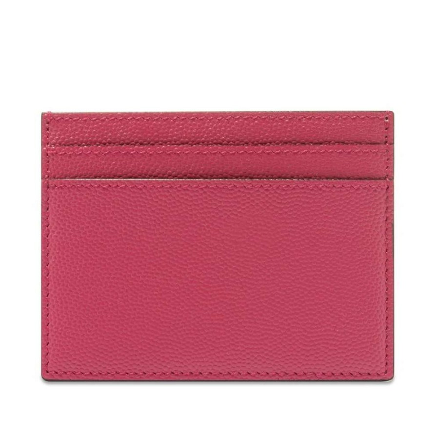 Accessories * | Saint Laurent Logo Card Holder