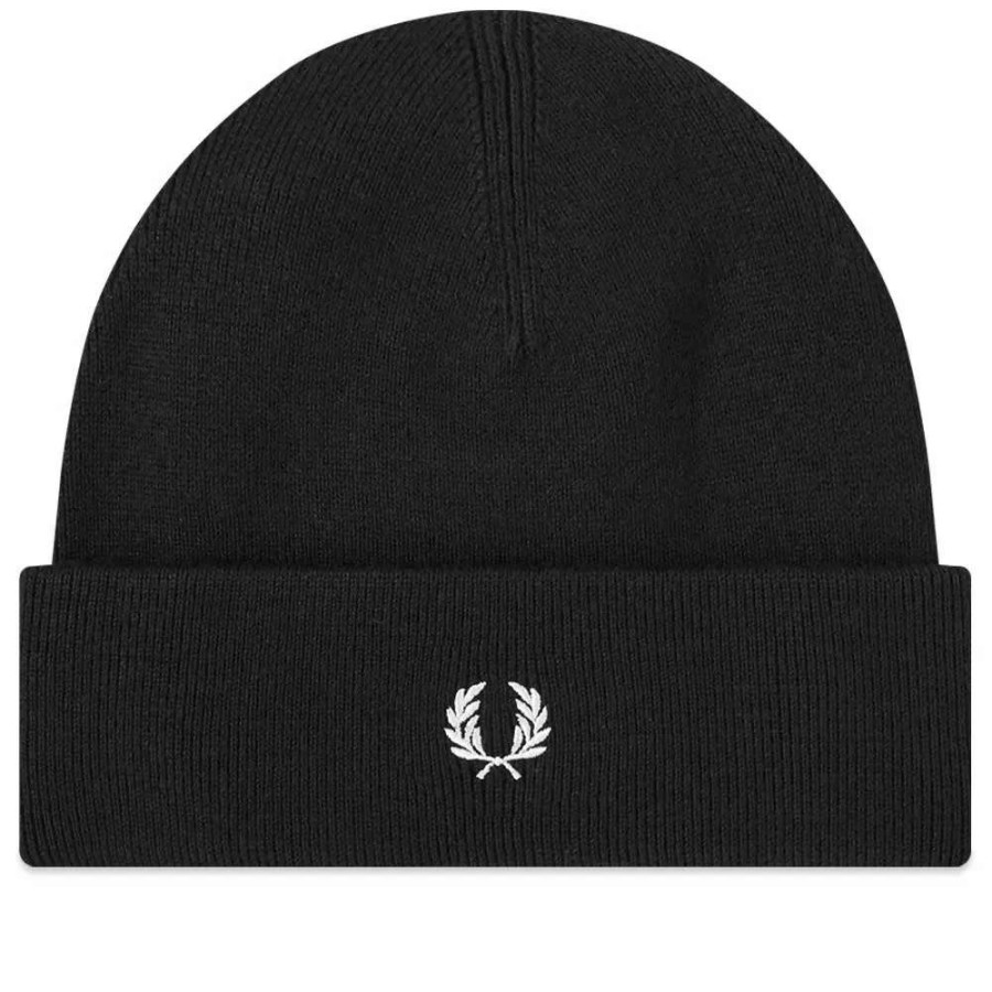 Accessories * | Fred Perry Authentic Fred Perry Beanie