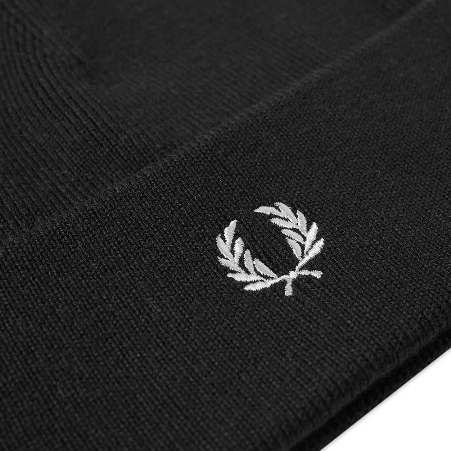 Accessories * | Fred Perry Authentic Fred Perry Beanie