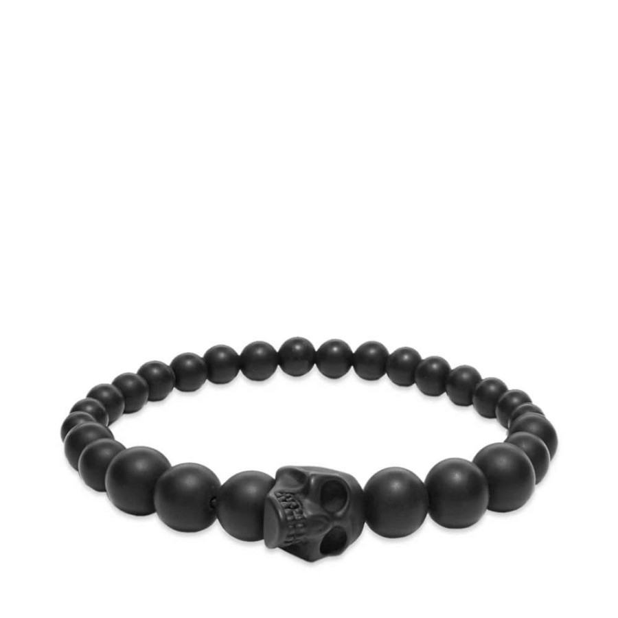 Accessories * | Alexander Mcqueen Skull Ball Bracelet