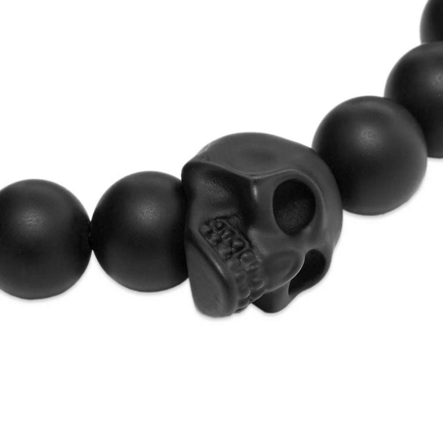 Accessories * | Alexander Mcqueen Skull Ball Bracelet