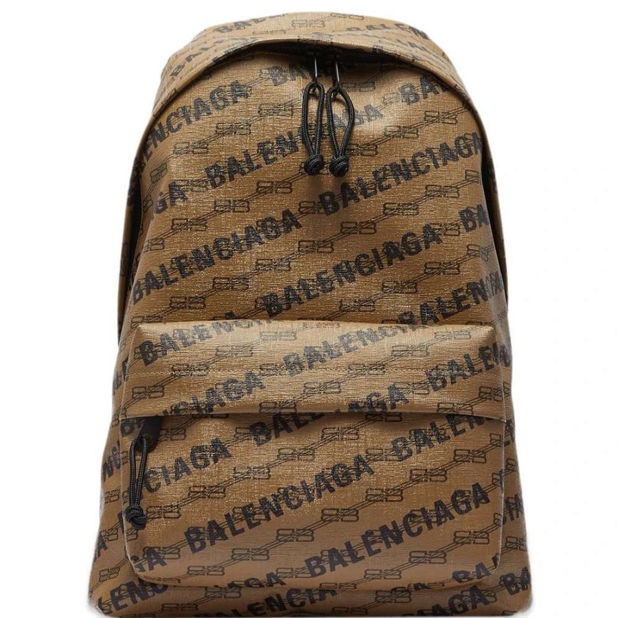 Accessories * | Balenciaga Signature Logo Backpack