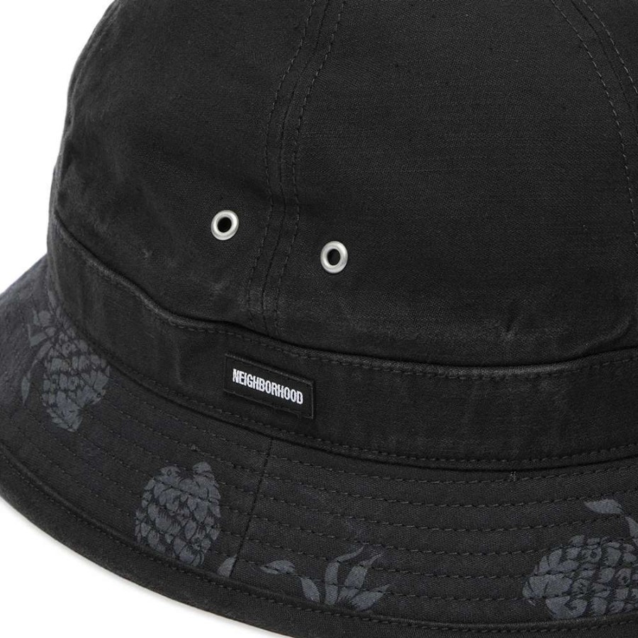 Accessories * | Neighborhood Mixed Panel Bucket Hat