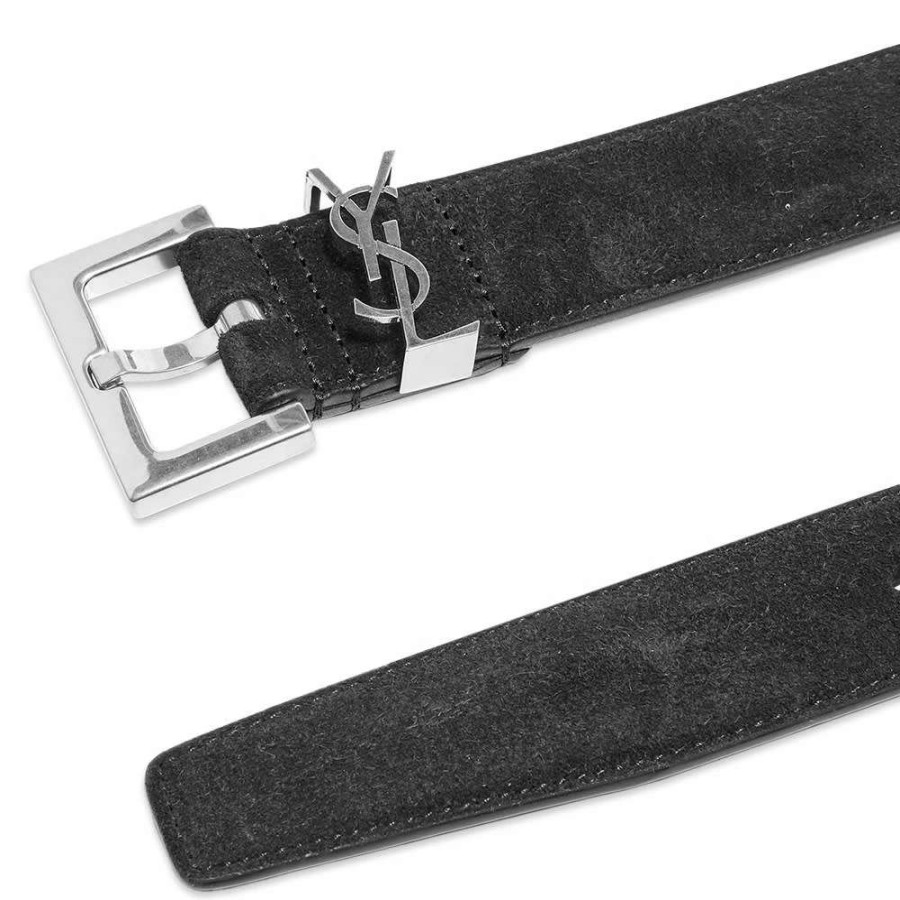 Accessories * | Saint Laurent Ysl Logo Belt