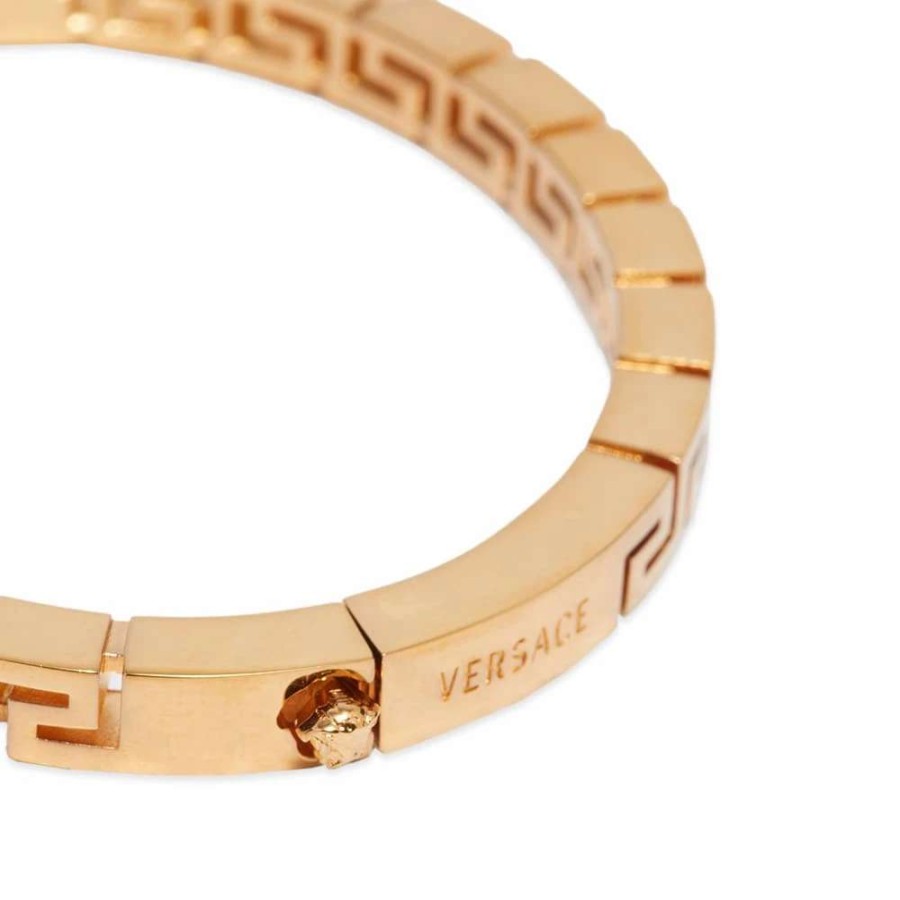 Accessories * | Versace Greek Curb Bracelet