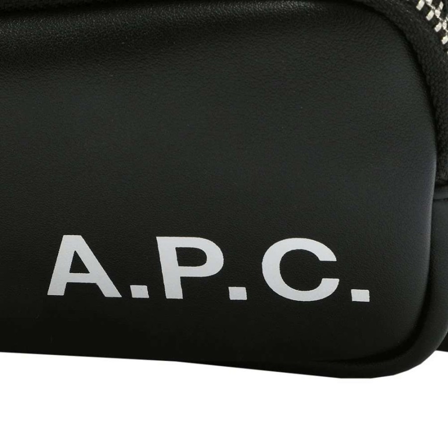 Accessories * | A.P.C. Logo Waist Bag