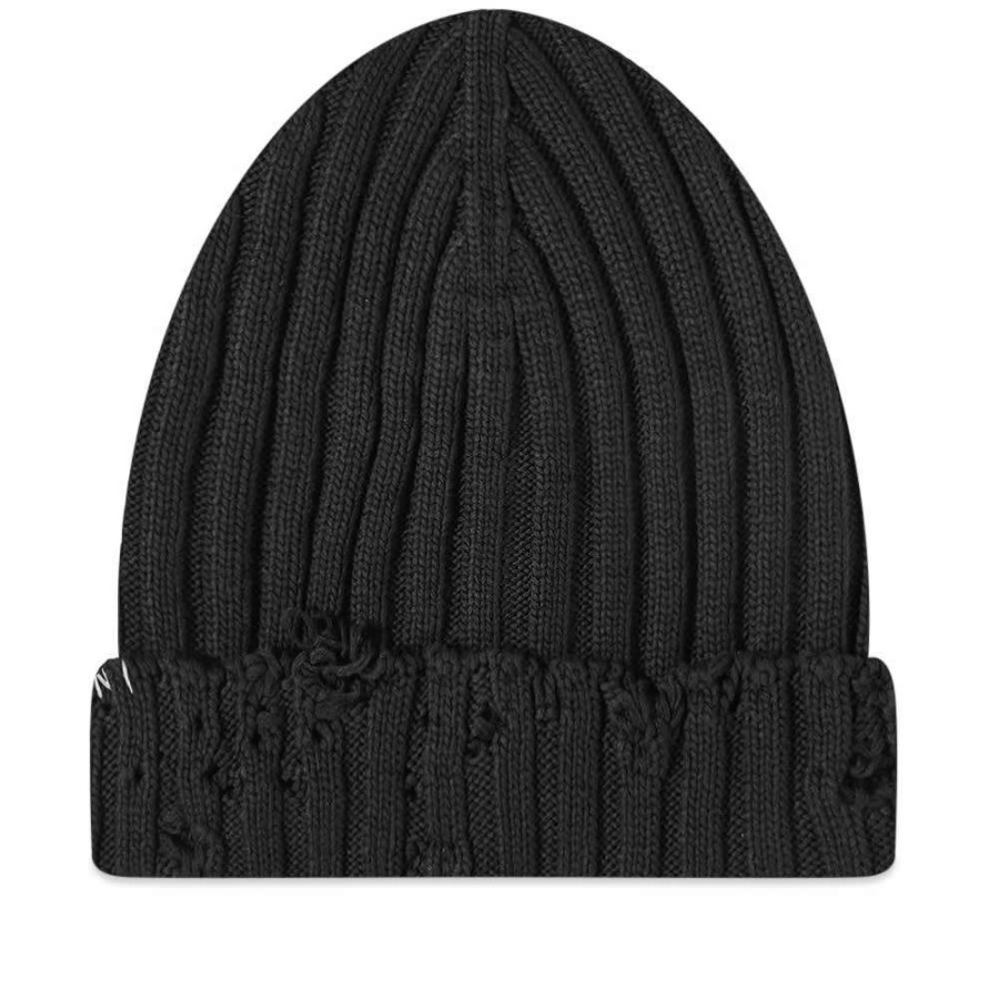 Accessories * | Marni Twisted Shiny Logo Beanie