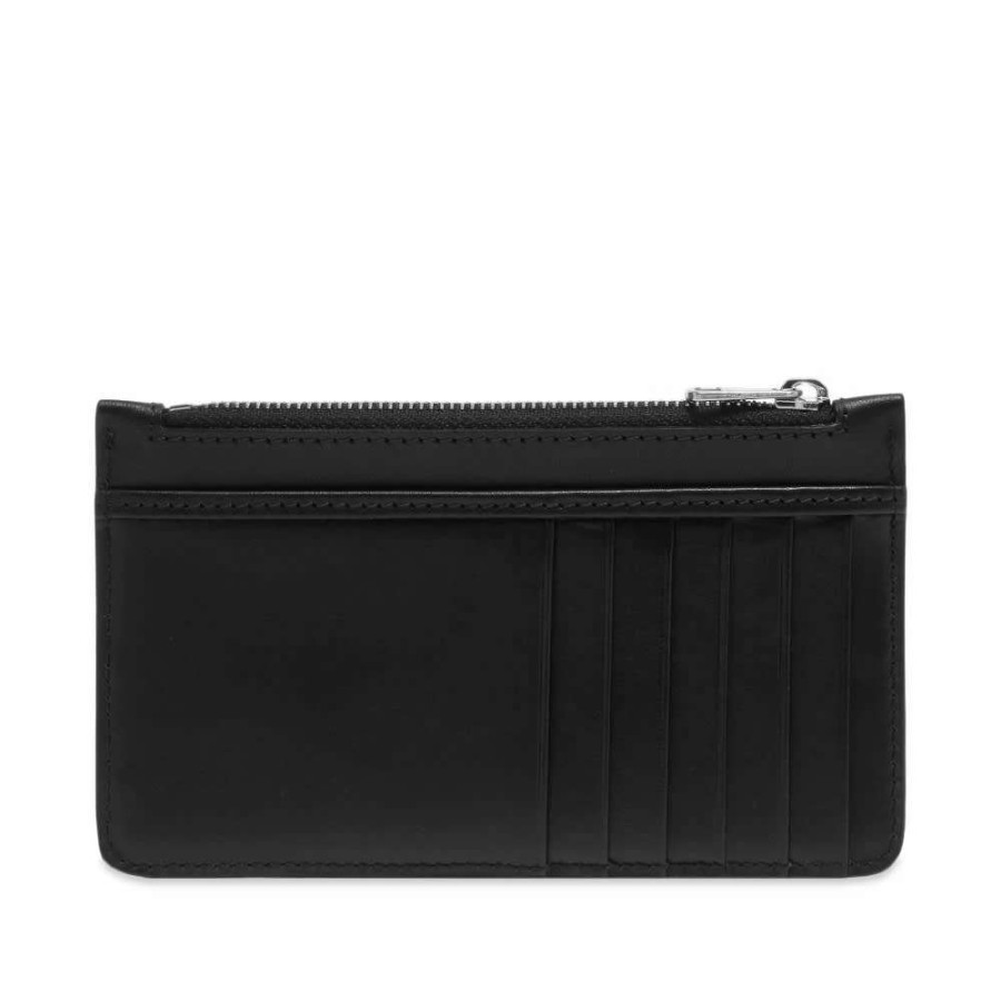 Accessories * | A.P.C. Walter Zip Card Wallet