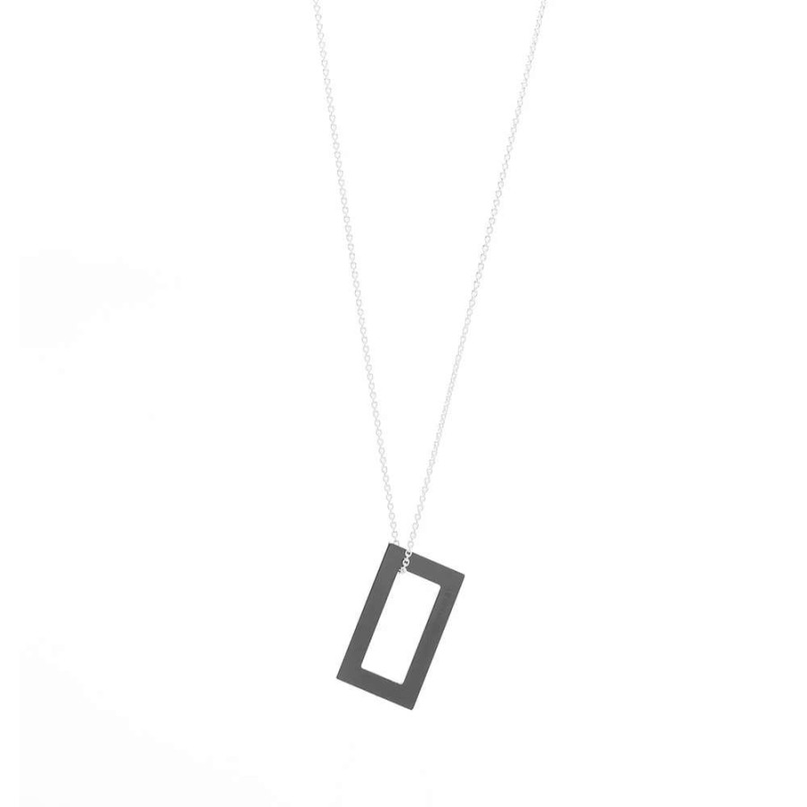 Accessories * | Le Gramme Ceramic Pendant Necklace