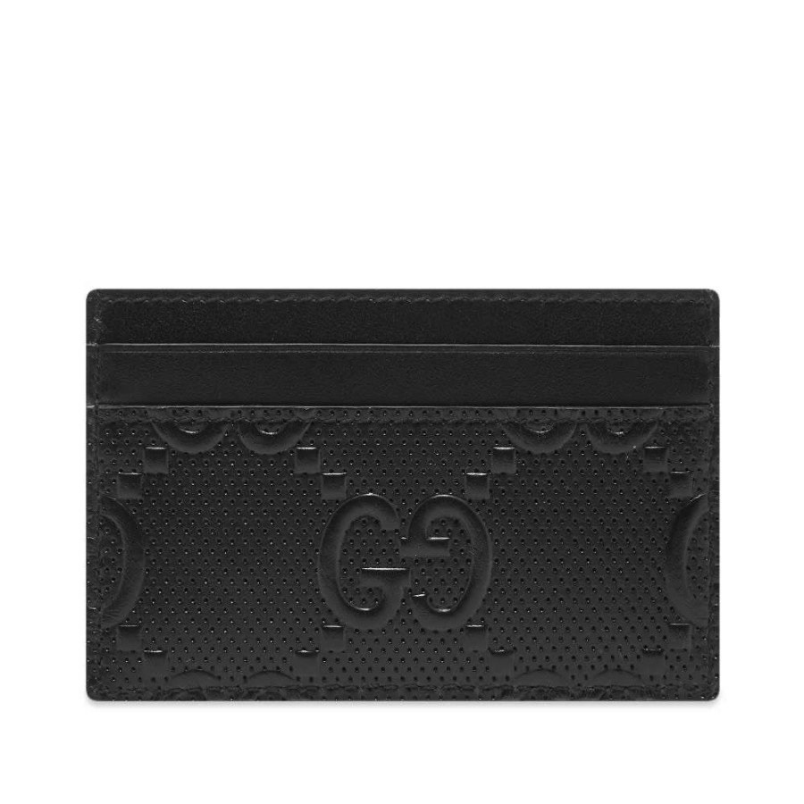 Accessories * | Gucci Gg Embossed Card Holder