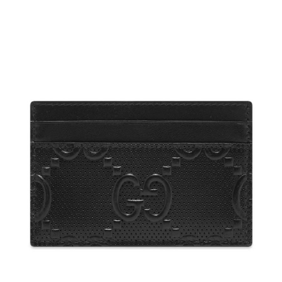 Accessories * | Gucci Gg Embossed Card Holder