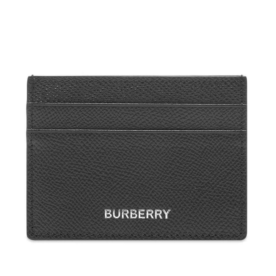 Accessories * | Burberry Business Grain Leather Card Holder