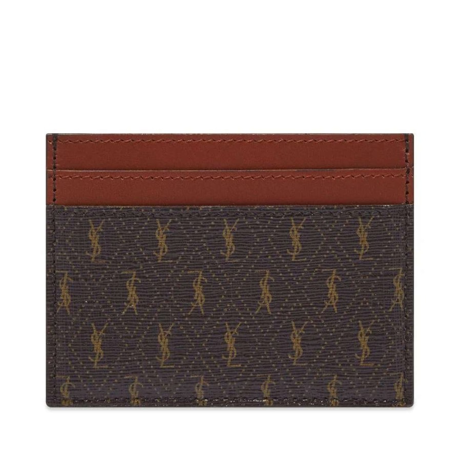 Accessories * | Saint Laurent Monogram Cardholder