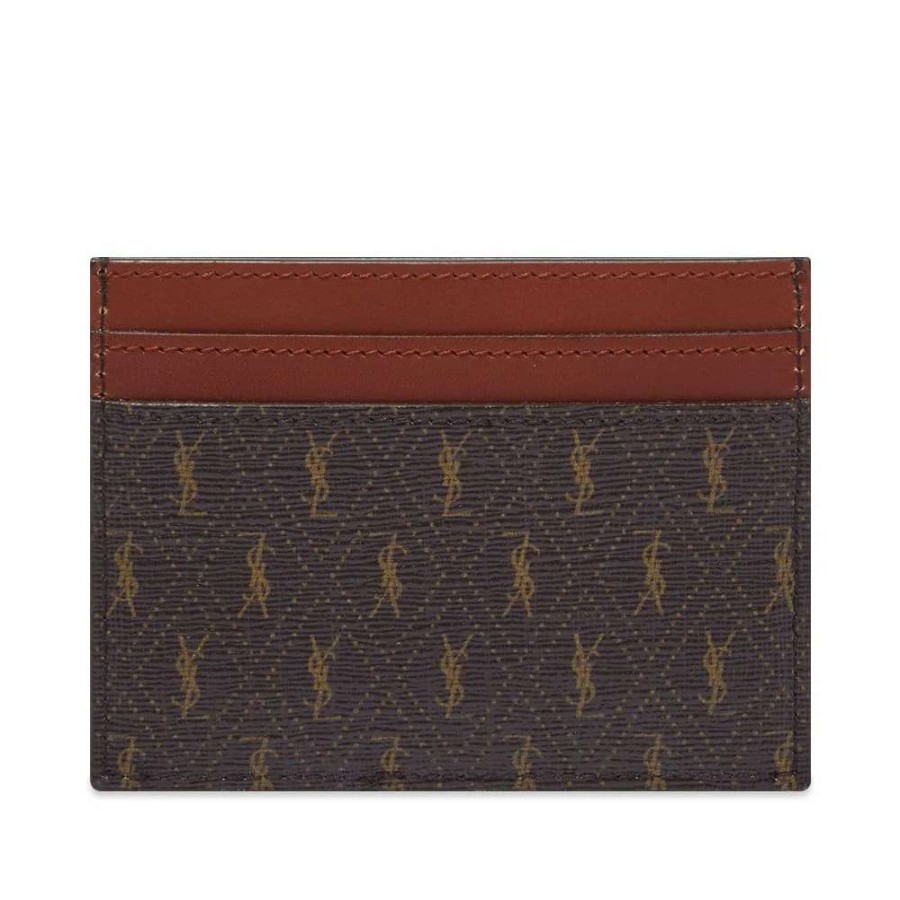 Accessories * | Saint Laurent Monogram Cardholder