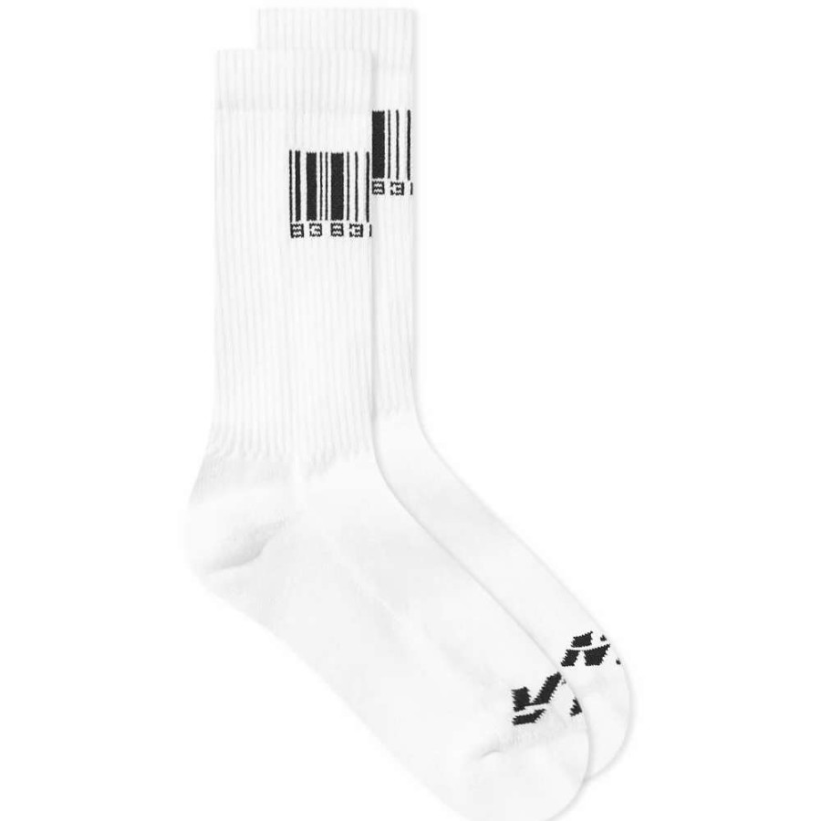 Accessories * | Vtmnts Barcode Socks