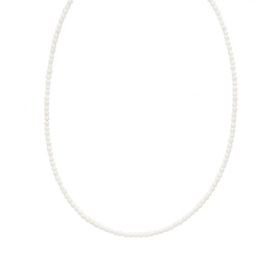 Accessories * | Timeless Pearly Single Beaded Necklace