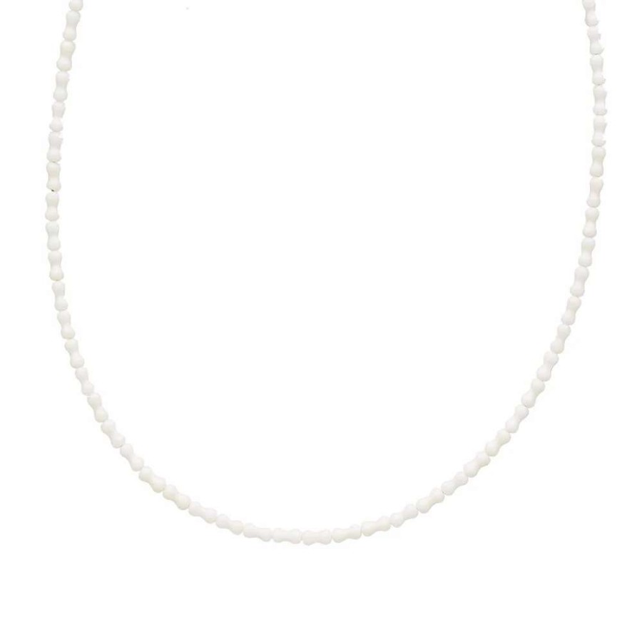 Accessories * | Timeless Pearly Single Beaded Necklace