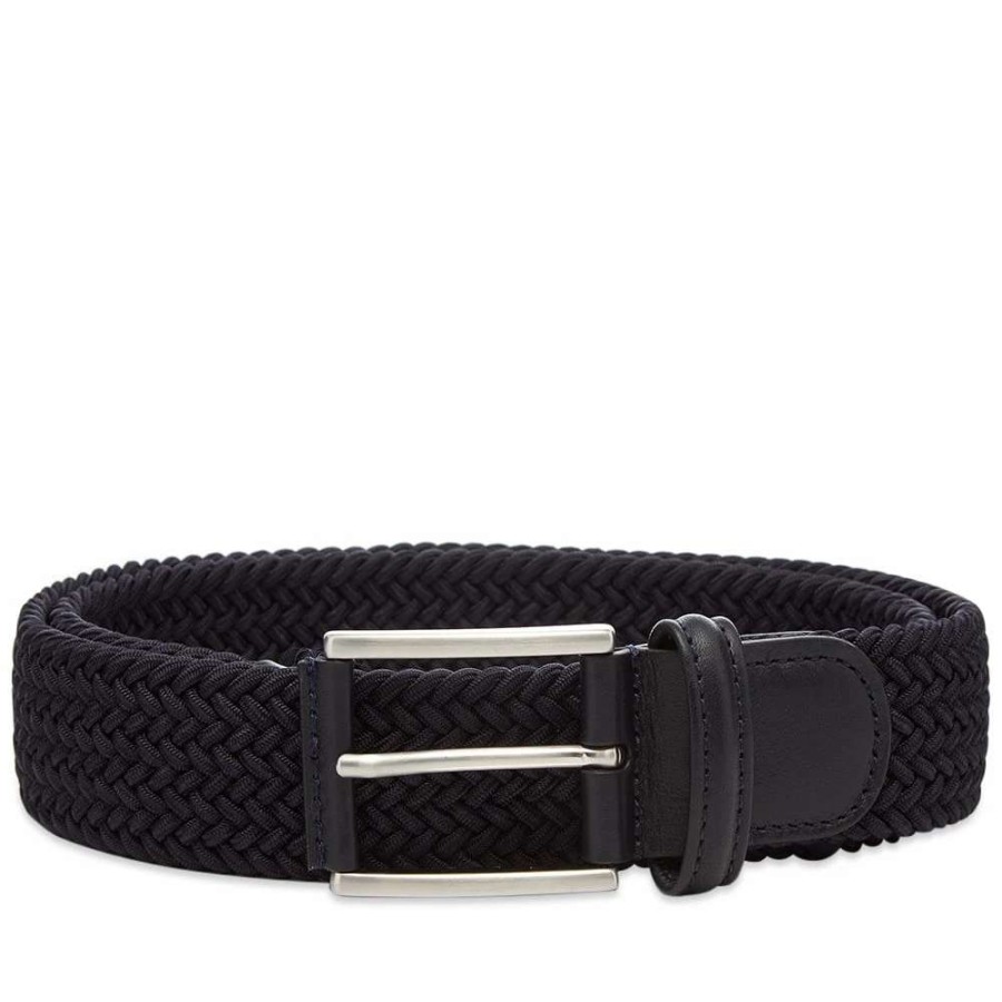 Accessories * | Andersons Anderson'S Woven Round Textile Belt