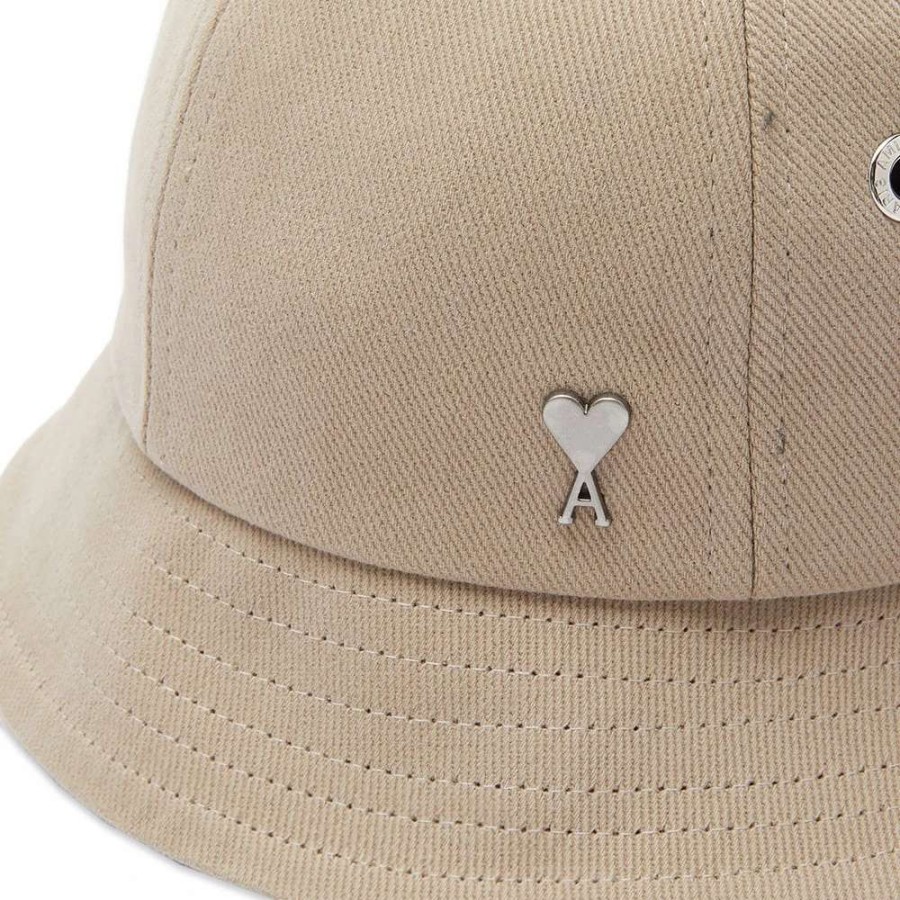 Accessories * | Ami Small A Heart Bucket Hat