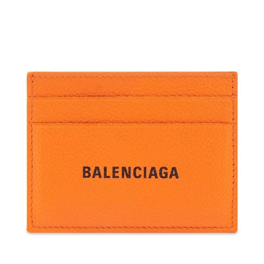 Accessories * | Balenciaga Logo Card Holder