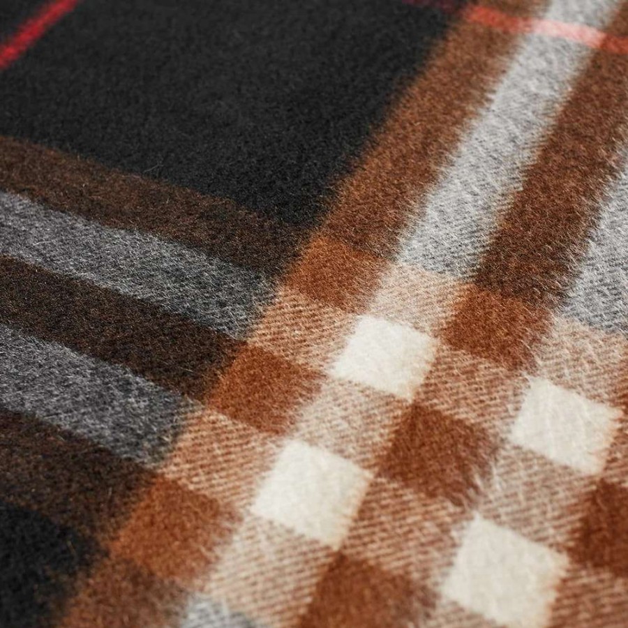 Accessories * | Burberry Giant Check Cashmere Scarf