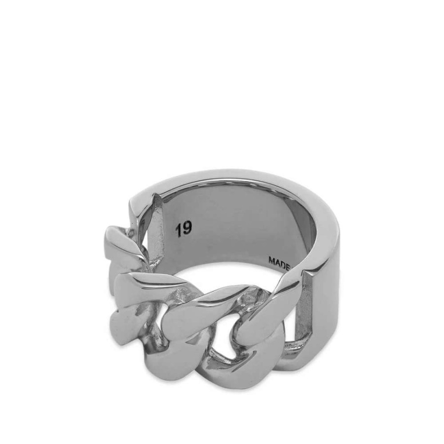 Accessories * | Alexander Mcqueen Chain Detail Ring