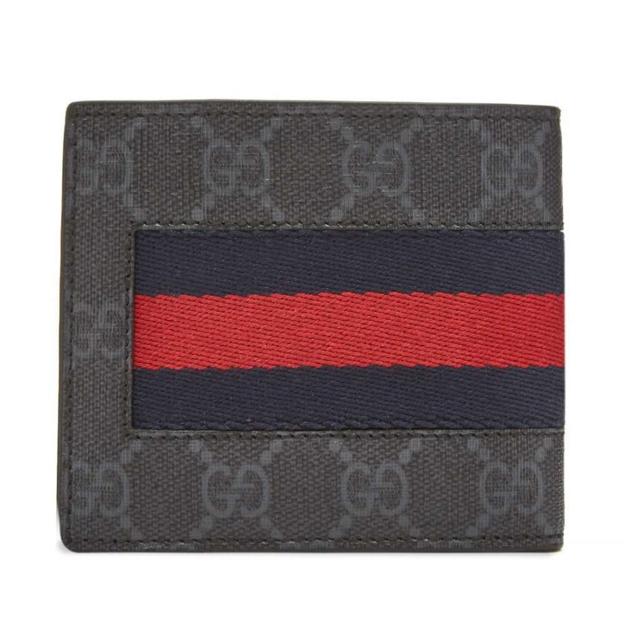 Accessories * | Gucci Grg Web Supreme Wallet