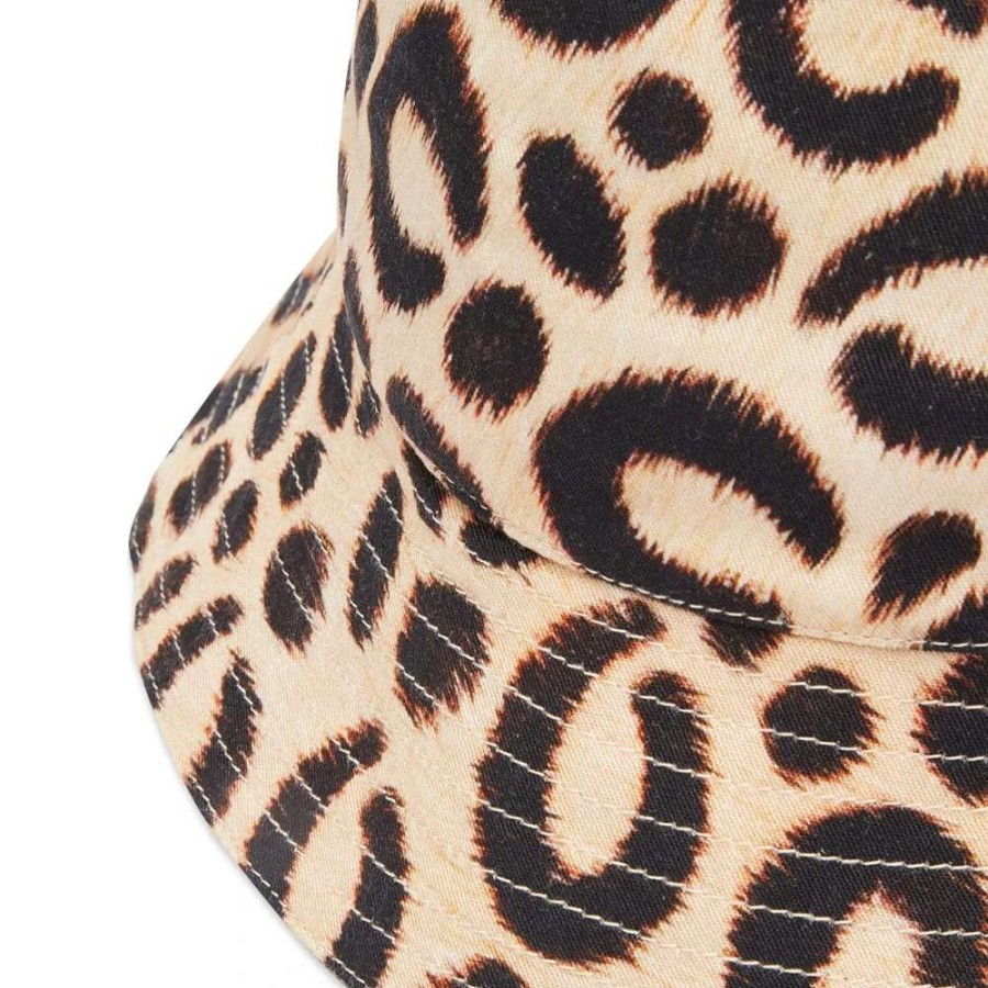 Accessories * | Endless Joy Leopard Bucket Hat