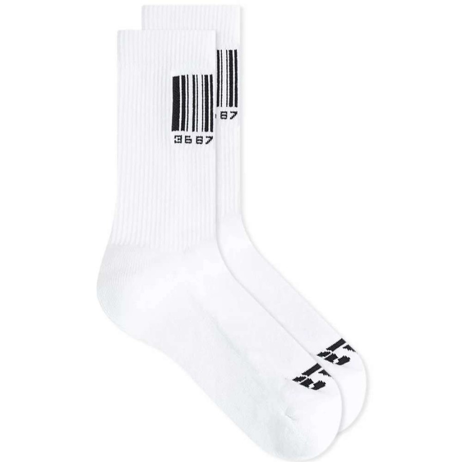 Accessories * | Vtmnts Barcode Socks