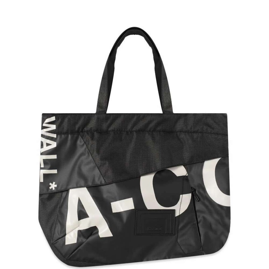 Accessories * | A-Cold-Wall* Typographic Logo Ripstop Tote