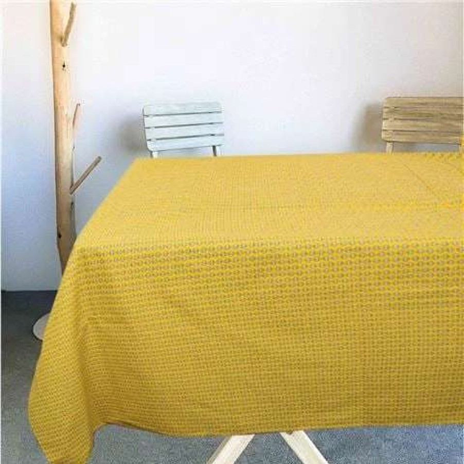 Table Accessories * | L'Ensoleillade Maillanne Soleil Cotton Tablecloth 250X155Cm