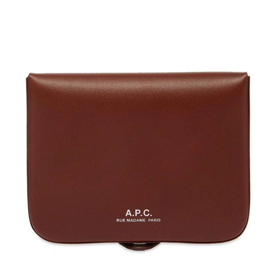 Accessories * | A.P.C. Josh Wallet