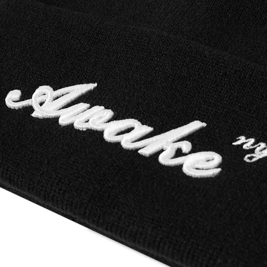 Accessories * | Awake Ny Script Logo Beanie